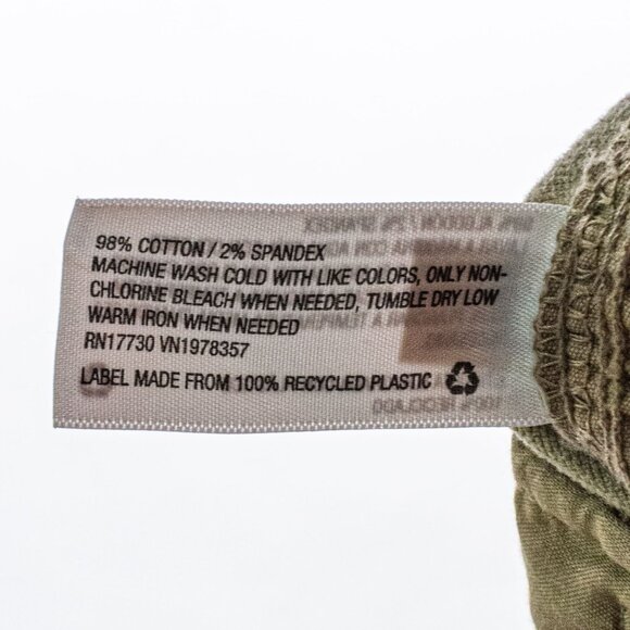 Chino Jogger Pants Goodfellow Medium Y2K Preppy Streetwear Skate Beige - Picture 8 of 8